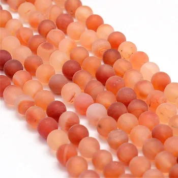 Korálek Minerál Karneol č.33 (8mm)