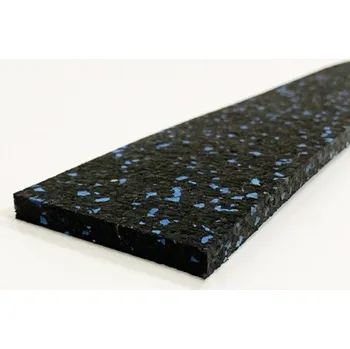 soklová lišta Černo-modrá gumová soklová podlahová lišta FLOMA FitFlo SF1050 - 200 x 7 cm a tloušťka 0,8 cm