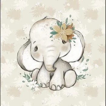 Teplákovina Sloník, RAZ, panel (E) (Panely a ladící metráž)