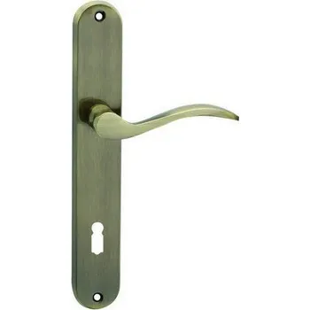 Dveřní kování Kování dveří klika KRISTINA bronz česaný výrobce COBRA