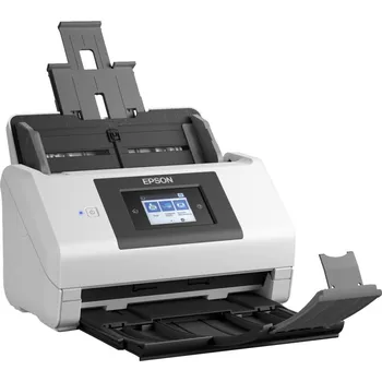 Skener Epson WorkForce DS-780N Skener, stolní, A4, dokumentový, 600dpi, DADF, USB, LAN, bílý B11B227401