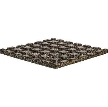 Rohožka Tlumící akustická rohož (deska) s pěnou V45/R30 FLOMA - 50 x 50 x 4,5 cm