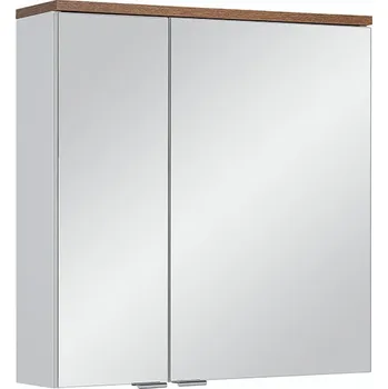 Koupelnový nábytek A-Interiéry Zrcadlová skříňka závěsná bez osvětlení Spree 60 ZS