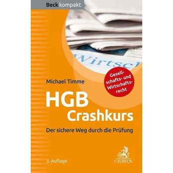 HGB Crashkurs - Timme, Michael [DE] (2022, Měkká, Beck C. H.)