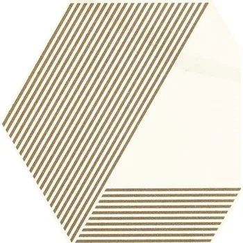 Stavební materiál PARADYZ DLAŽBA CALACATTA 2019 MAT HEXAGON A 17,1x19,8 PAR-153284