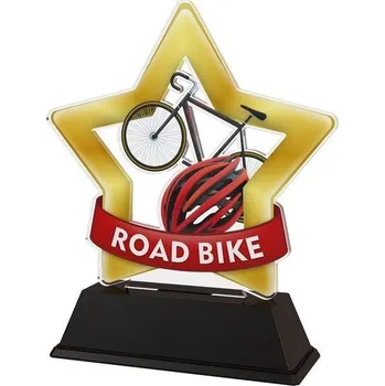 Poháry Bauer Akrylátová trofej STAR001M28 | Cyklistika