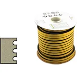 Těsnění KRON list Barva: černé, Rozměr: 15x8mm, Délka: 50m 2900792