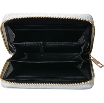 Peněženka Bílo - černá peněženka se srdíčky Heart - 10*19 cm