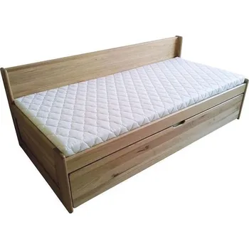 Postel NábytekProNás Výsuvná postel Alka - se zády (MASIV) ROZMĚR: 90 x 200 cm