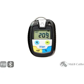 Zabezpečovací technika Dvouplynový detektor H2S, O2 - sirovodík, kyslík Pac 8500 Dräger