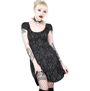 Dámské šaty šaty dámské KILLSTAR - Maiden's Spirit - Black