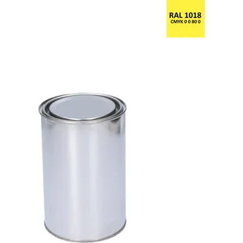 barva na kov Barva antikorozní polomatná VA na zinek 1 kg - zinková žlutá