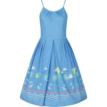 Dámské šaty Dámské šaty Rockabilly Retro Pin Up Banned 50´s Holiday Dress - velikost L