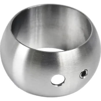 Držák madla, prstenec na ø 42,4 mm, broušená AISI 304