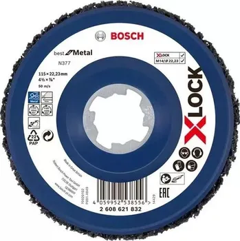 Řezný kotouč X-LOCK čisticí kotouč N377 Metal 115 mm 22,23 mm BOSCH 2608621832