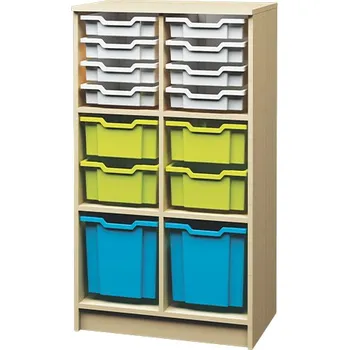 Zahradní úložný box Skříň s boxy CUBO (modul 30)