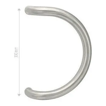 Dveřní kování COBRA Nerezové madlo na dveře 33 cm INOX B - kus