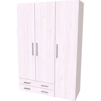 Šatní skříň Nábytek Mikulík Skříň RIO 120-135 ROZMĚR: (š/v/h) 135 x 200 x 52 cm