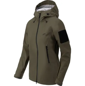 Dámská softshellová bunda Dámská bunda Helikon SQUALL Hardshell Jacket - Taiga Green 3XL