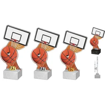 Poháry Bauer Akrylátová trofej ACTD0028M3 | Basketball