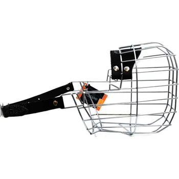 Náhubek pro psa CHOPO Náhubek chromový s řemínky z barexu