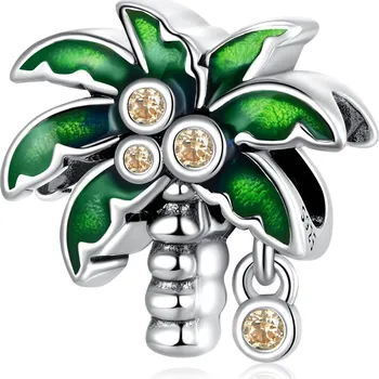 Přívěsek Elenys stříbrný přívěsek Exotická kokosová palma