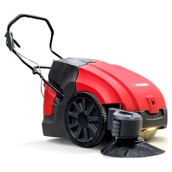 Zametací stroj Stolzenberg Twin Sweep 700E PRO zametací stroj do 4000m², výkyvný boční kartáč - šířka zametání 700mm, bateriový pohon