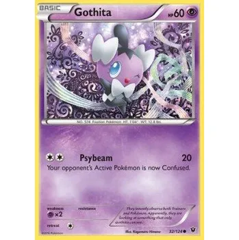 Sběratelská karetní hra Pokémon FCO 032/124 Gothita - Fates Collide Stav: Excellent, Verze: REVERSE HOLO