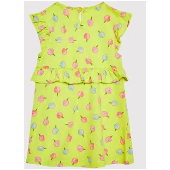 Dámské šaty United Colors Of Benetton Letní šaty 3HD3GV005 Žlutá Regular Fit 90