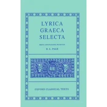 Cizí jazyk Lyrica Graeca Selecta – Page (EN)
