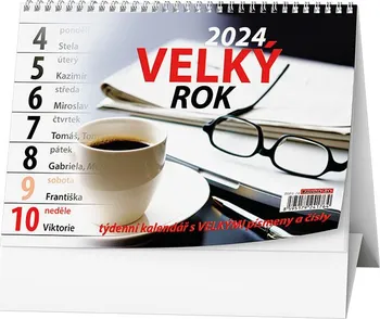 Kalendář Baloušek Tisk Stolní kalendář Velký rok 2024
