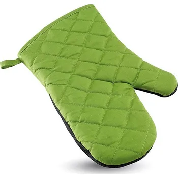 Chňapka Pogumovaná kuchyňská rukavice, zelená