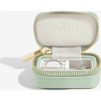 Šperkovnice Stackers, Cestovní šperkovnice Taupe Petite Travel | šedobéžová 74621