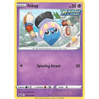 Karetní hra Pokémon TCG Inkay 069/198