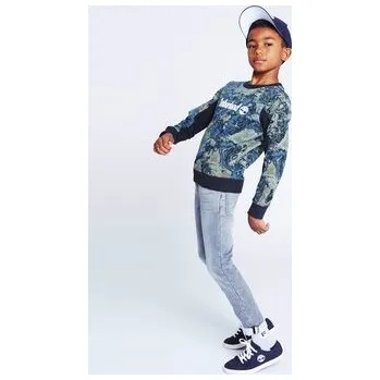 Pánská mikina Timberland Mikina T25U09 D Zelená Regular Fit 14Y