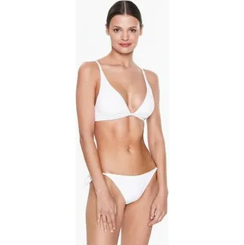 Dámské plavky Calvin Klein Swimwear Spodní část bikin Side Tie Cheeky KW0KW01858 Bílá S