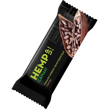 HEMP UP! Konopná protein energetická tyčinka Kakao 48 g