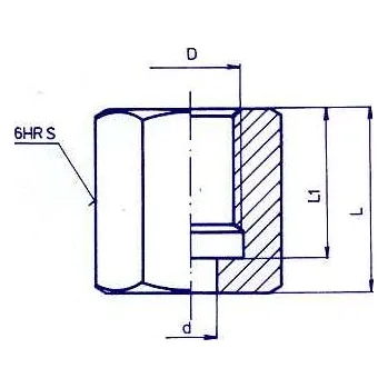 Matice Armaturka Vranová Lhota, a.s. matice přesuvná AN 137524B.1 M12x1,5mm, PN630, OCEL