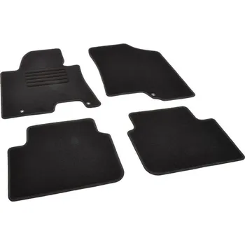 autokoberec Autokoberce textilní přesné černé / černé obšití - Hyundai i30 II (Typ GD) (2011-2015) 5-sedadel