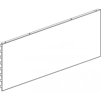 Prodejní regál Zadní panel 10x100cm