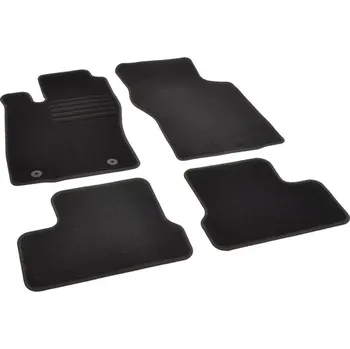 autokoberec Autokoberce textilní přesné černé / černé obšití - Opel Astra F (1991-1998) 5-sedadel