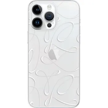 Pouzdro na mobilní telefon Odolné silikonové pouzdro iSaprio - Fancy - white - iPhone 15 Pro Max