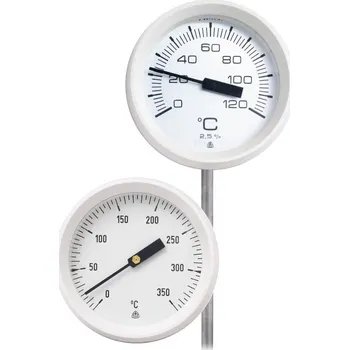 Kuchyňský teploměr teploměr DTR100 0/120°C l1=160mm, stonek - nerezová ocel, zadní vývod