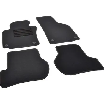 autokoberec Autokoberce textilní přesné černé / černé obšití - Volkswagen Golf V (Typ 1K) (2003-2010) 5-sedadel