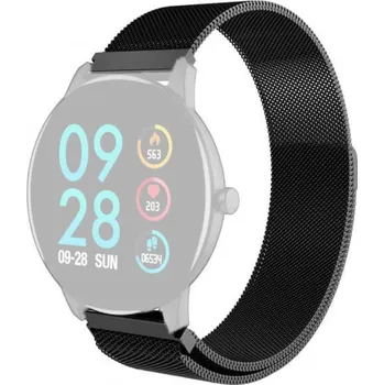 Řemínek na hodinky Náhradní řemínek pro CARNEO SlickFit+ černý