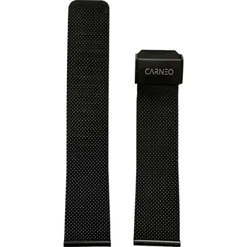 Řemínek na hodinky Náhradní řemínek pro CARNEO Prime Slim černý, kovový, pletený 22mm