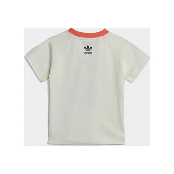 adidas T-Shirt Graphic Print T-Shirt IB8607 Bílá Regular Fit 12_18M