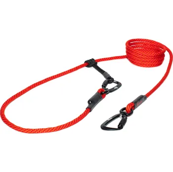 Vodítko pro psa Tamer Lanové vodítko EASYLONG TWIST | Střední pes | červenooranžové - 416 Délka: 3,5 m