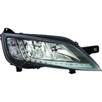 Přední světlomet Pravé přední světlo s denním svícením LED Citroen Jumper II 14- ČERNÉ MAGNETI MARELLI