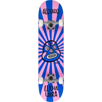 Skateboard Skateboard ENUFF Lucha Libre 7.75x31.5" | 19.7x80cm | PINK-BLUE